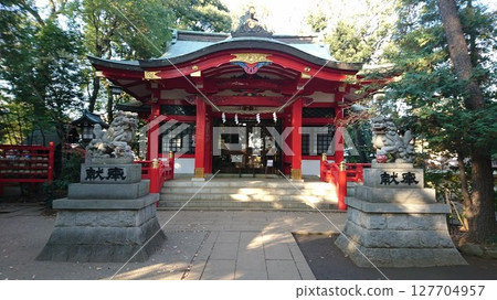 Rokusho Shrine, located in Akatsutsumi, Setagaya Ward Rokusho Shrine, located in Akatsutsumi, Setagaya Ward 127704957