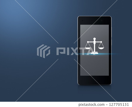 Business legal service online concept 127705131