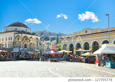View of Syntagma Square in Athens 127705778