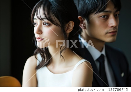 Conflicting feelings, a quiet distance 127706745