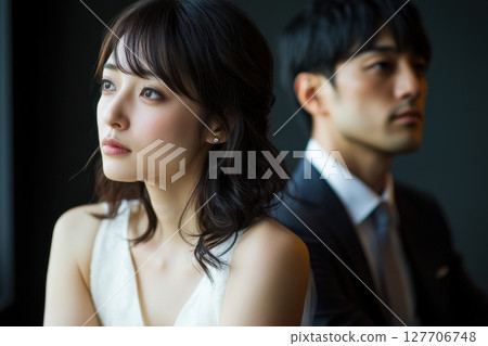 Conflicting feelings, a quiet distance 127706748