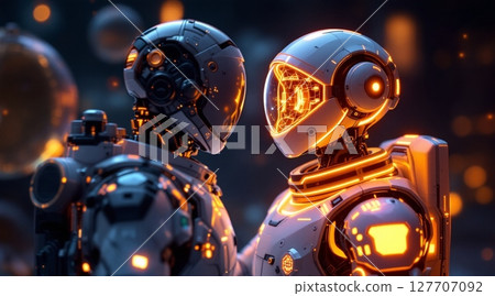 A Moment of Love Between Two AI Souls 127707092