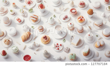 Strawberry sweets Strawberry sweets 127707184