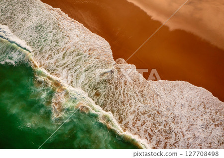 Abstract ocean waves background Abstract ocean waves background 127708498