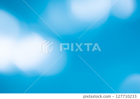 藍色閃亮背景素材（照片素材） 127710233