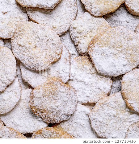 Homemade shortbread cookies Homemade shortbread cookies 127710430