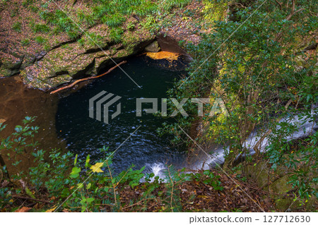 Autumn in Nabari, Mie Prefecture: Autumn leaves at Akame 48 Falls Autumn in Nabari, Mie Prefecture: Autumn leaves at Akame 48 Falls 127712630