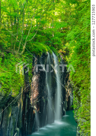 (Miyazaki Prefecture) Takachiho Gorge, Manai Falls (Miyazaki Prefecture) Takachiho Gorge, Manai Falls 127715903