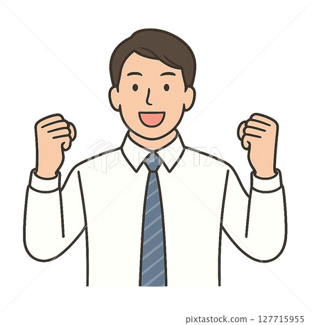 Business suit illustration 127715955