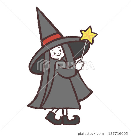 女巫施法的插圖 女巫施法的插圖 127716005