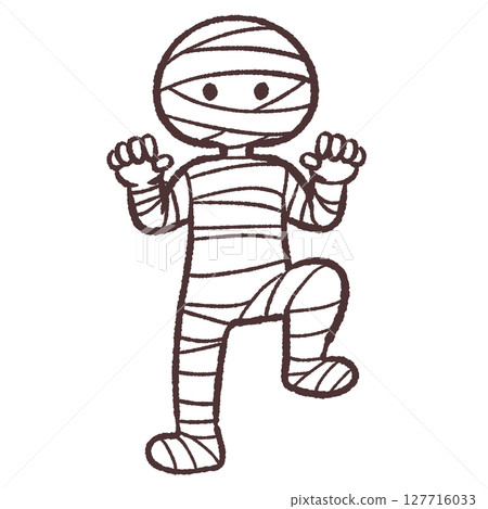 Mummy illustration 127716033