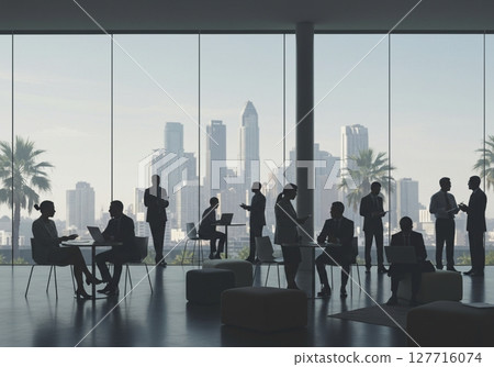 高層辦公大樓 127716074