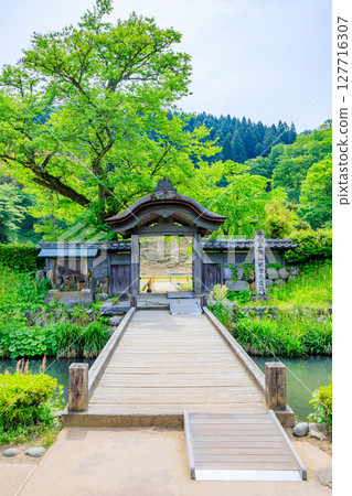 福井縣福井市初夏的一乘谷朝倉氏遺址 127716307