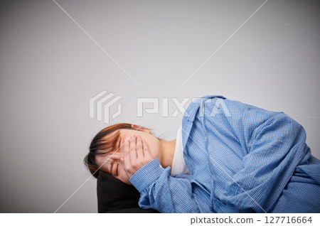 患有孕吐的女性、孕婦、產婦 患有孕吐的女性、孕婦、產婦 127716664