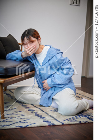 患有孕吐的女性、孕婦、產婦 患有孕吐的女性、孕婦、產婦 127716708