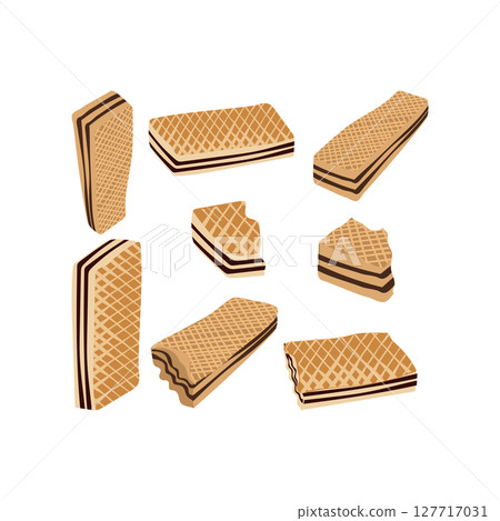 chocolate wafer chocolate wafer 127717031