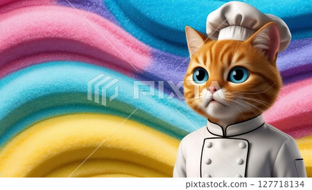 bright sweet sugar background with multicolored texture for use in confectionery promotions baking themed branding or food related visuals 127718134