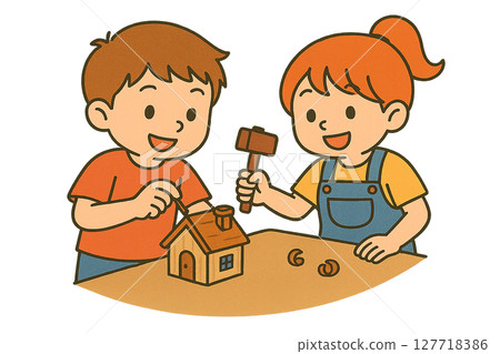 Woodworking classroom 127718386