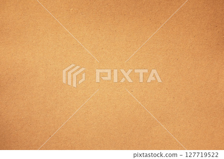 Macro closeup up of kraft brown paper with visible scratches grunge 127719522