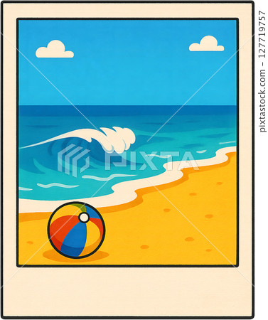 寶麗來照片風格相框圖片 127719757