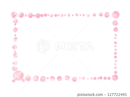 圓形材質框架手繪 127722491