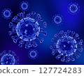 Coronavirus with prominent spike protein 127724283