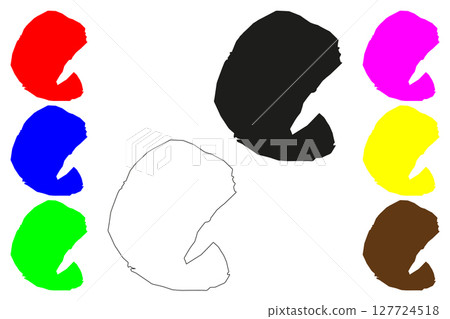 Sawai Madhopur city (Republic of India, State of Rajasthan) map vector illustration, scribble sketch Sawai Madhopur map 127724518