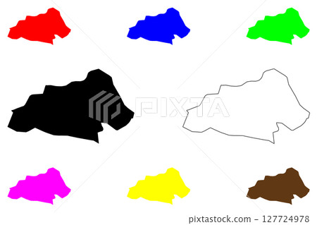 Tadipatri city (Republic of India, State of Andhra Pradesh) map vector illustration, scribble sketch Tadipatri map Tadipatri city (Republic of India, State of Andhra Pradesh) map vector illustration, scribble sketch Tadipatri map 127724978