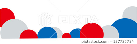 圓圈下劃線的彩色圓點背景 1 127725754