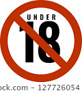 Under 18 icon, Underage drinking awareness campaign community center event promoting health education 127726054