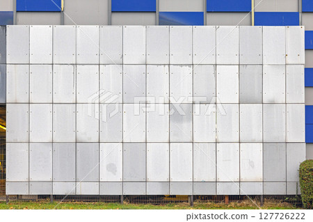 Metal Panels Old Wall Metal Panels Old Wall 127726222