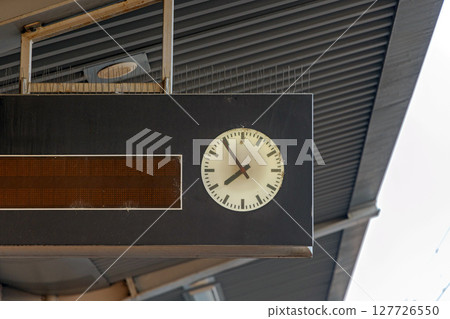 Railway Station Clock 127726550