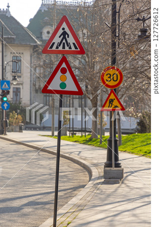 Traffic Light Pedestrian Crossing Traffic Light Pedestrian Crossing 127726612
