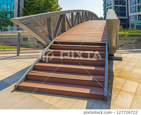 Modern Walkway Bridge Modern Walkway Bridge 127726722