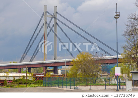 Suspension Railway Bridge Belgrade Suspension Railway Bridge Belgrade 127726749