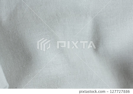 Macro texture of cotton and lycra fabric 127727886