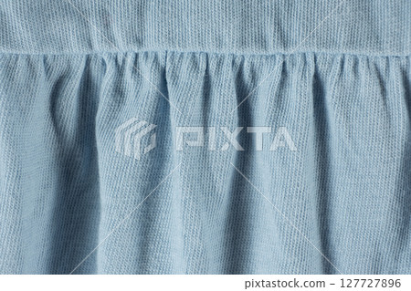 Detailed View of Natural Cotton Textile. 127727896