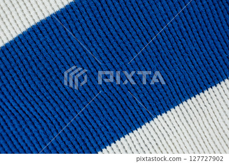 Macro Texture of Pure Cotton Fabric. 127727902
