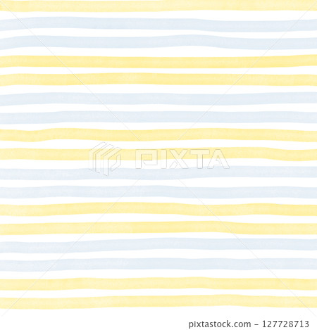 Blue Yellow Hand Drawn Stripe Line Background Pattern Overlay 127728713