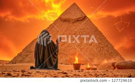 A majestic killer whale gracefully swims through the water, captured in slow motion A majestic killer whale gracefully swims through the water, captured in slow motion 127729610