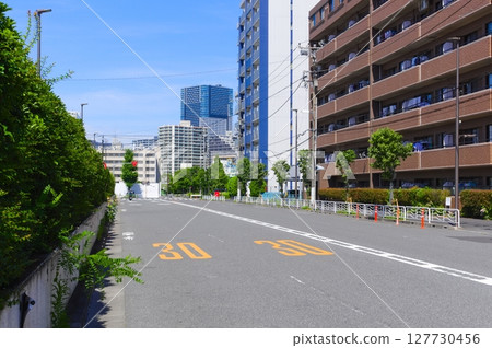 Around Tokyo Aquatics Center, Koto-ku, TokyoJune 2025 127730456