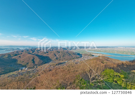 【錦江山展望台的風景】岡山縣玉野市八濱町 127730846