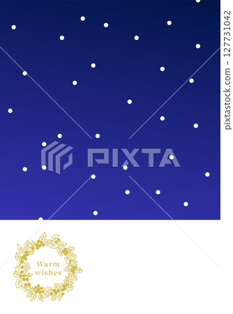 賀卡_冬青花環;留言,暖心祝福 賀卡_冬青花環;留言,暖心祝福 127731042
