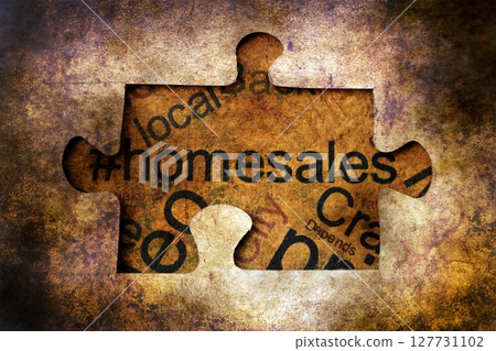 Home puzzle grunge concept Home puzzle grunge concept 127731102