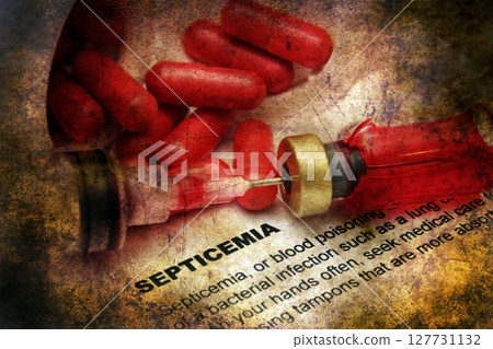 Septicemia grunge concept 127731132