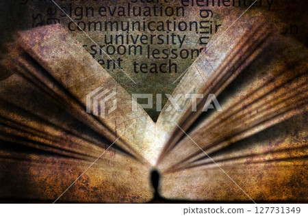 Book and knowledge grunge concept Book and knowledge grunge concept 127731349