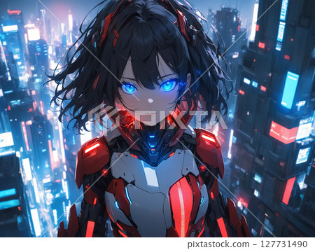 站在屋頂上的網路女孩 站在屋頂上的網路女孩 127731490