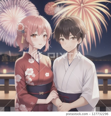 A date with you to the fireworks festival 127732296