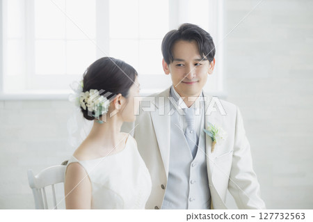 婚禮新娘和新郎 婚禮新娘和新郎 127732563