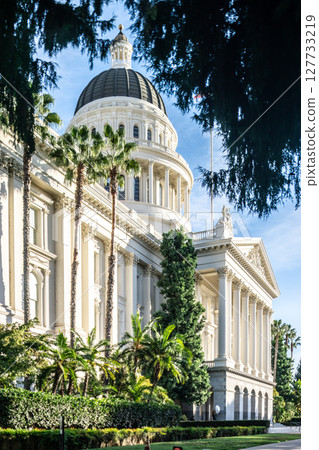 California State Capitol Building at evening 127733219